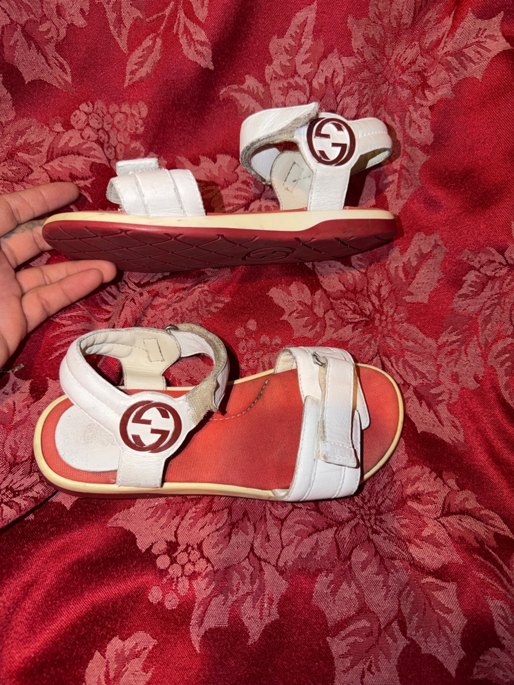 Gucci Toddler Dad Sandals